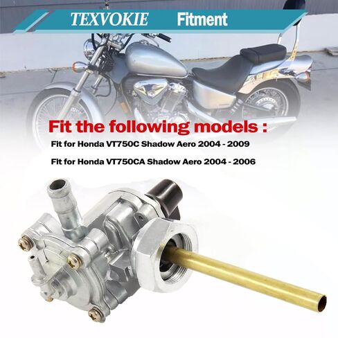 VT750C صمام تبديل خزان الوقود بيتكوك، استبدال OE 16950-MEG-023، مناسب لهوندا شادو ايرو VT750CA VT750C2 VT750C2F 2007-2009 in Kuwait