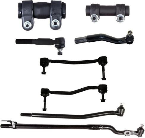 for Ford for F-250 for Super Duty/350 2000-2004 Suspension 8pcs Tie Rod End Sway Bar Kit in Kuwait