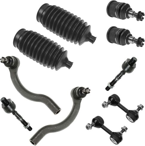 OKJHFD Suspension Kit Steering Ball Joint Tie Rod Sway Bar Set Front Left Right 10pcs for Acura for TSX 2.4L 2004-2008 Sealed in Kuwait