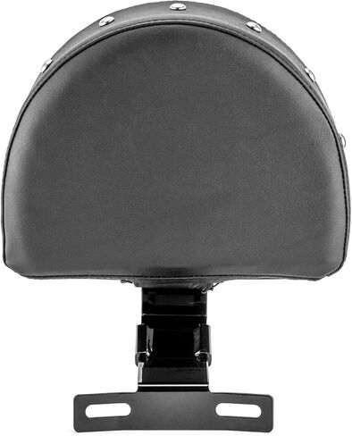 Mofun Driver Backrest Rider Back Rest PU Pad Mount Kit متوافق مع Harley Heritage Softail مع مقاعد المخزون 2018-2025، جلد البولي يوريثان in Kuwait
