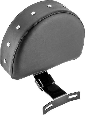 Mofun Driver Backrest Rider Back Rest PU Pad Mount Kit متوافق مع Harley Heritage Softail مع مقاعد المخزون 2018-2025، جلد البولي يوريثان in Kuwait