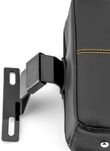 Mofun Driver Backrest Rider Back Rest PU Pad Mount Kit متوافق مع Harley Heritage Softail مع مقاعد المخزون 2018-2025، جلد البولي يوريثان in Kuwait