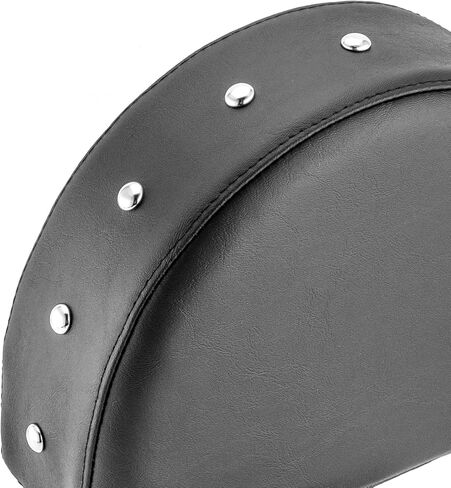 Mofun Driver Backrest Rider Back Rest PU Pad Mount Kit متوافق مع Harley Heritage Softail مع مقاعد المخزون 2018-2025، جلد البولي يوريثان in Kuwait