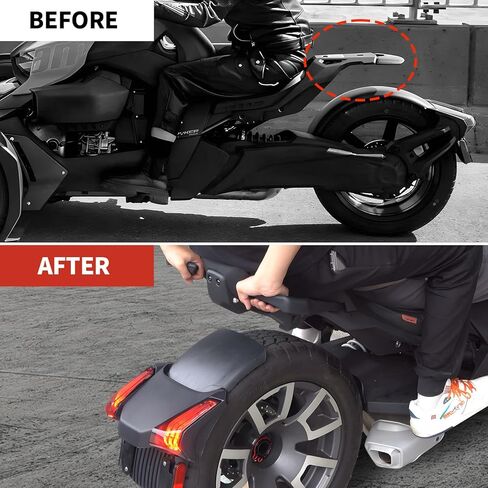 حاجز قصير للركاب لملحقات Can Am Ryker 900، مسند ظهر منخفض للركاب باللون الأسود لـ Can-Am Ryker 900 600 Sport & Ryker Rally Edition جميع الموديلات (استبدال #219400801) in Kuwait