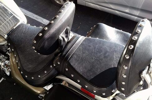 Adjustable Driver Rider Backrest for Suzuki Boulevard VL1500 VL800 C50 C90 in Kuwait