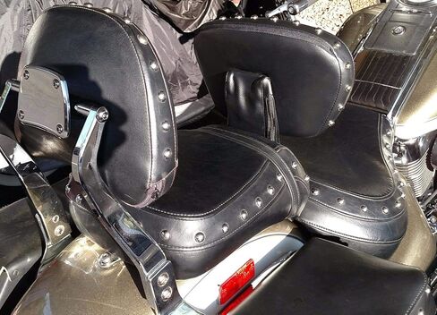 Adjustable Driver Rider Backrest for Suzuki Boulevard VL1500 VL800 C50 C90 in Kuwait