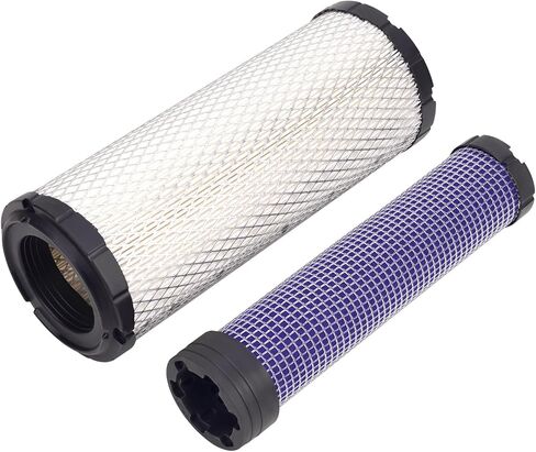 TIANYAN 11013-7044 Outer Inner Air Filter 11013-7045 Compatible with Kawasaki FX850V FX730V FX691V FX801V FX751V FX1000V FH680V 11013-7020 11013-7019 JD M131802 Kohler 25-083-01-S P821575 P822858 2Pcs in Kuwait