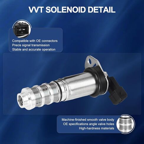Engine Variable Valve Timing VVT Solenoid Replacement for BMW X3 X4 X5 X6 135i 135is 335i 435i 535i 550i 640i 650i 740i 750i X3 X5 X6 M3 M4 M5 M6 2 PCS OE 11368605123 in Kuwait