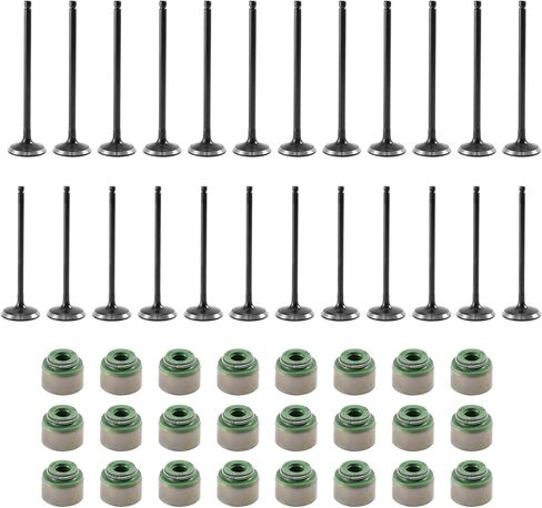 14721P8EA00 14711RYEA00 Intake Exhaust Valves & Seals Compatible with Acura MDX Honda Accord Odyssey 3.5L 3.7L in Kuwait