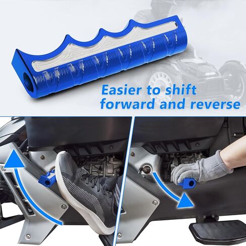Aluminum Forward/Reverse Gear Shift Shifter Lever Extender for Can Am Ryker 600 900 Ace Rally Edition Sport 2019-2025 Models Shift Accessories(Blue Style) in Kuwait