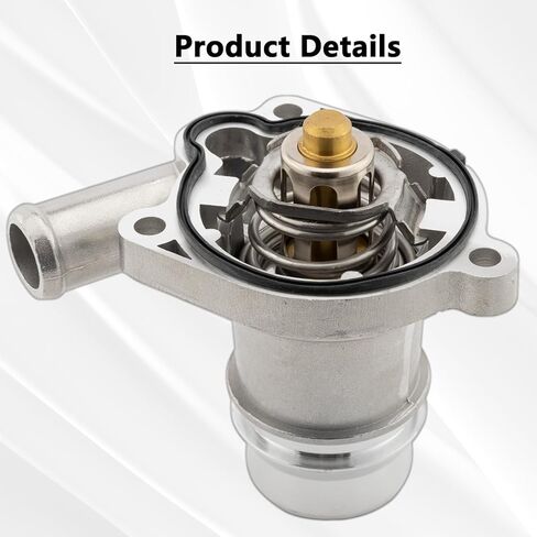 Aluminum Coolant Thermostat Housing Assembly Compatible with Chevy Cruze, Cruze Limited, Sonic, Trax, Replace 902-808 25200455 55565336 55579010 55593034 in Saudi Arabia