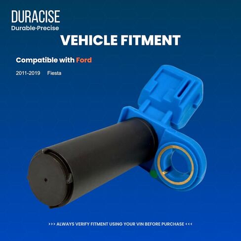 مستشعر موضع العمود المرفقي للمحرك من DURACISE متوافق مع 2011-2019 Ford Fiesta 1.6L، استبدل #BE8Z-6C315-A، 1110834، PC914، 5S15189، 962-042، SS12128 in Kuwait