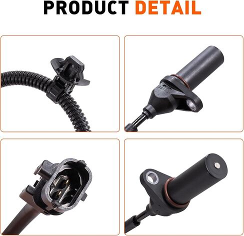 Crankshaft Position Sensor 39180-2B000, Engine Crank Shaft Sensors Replacement Compatible with Hyundai for Kia for Accent Rio 2012-2019 for Elantra Soul for Tucson Forte 907-787 (39180-2B000) in Kuwait