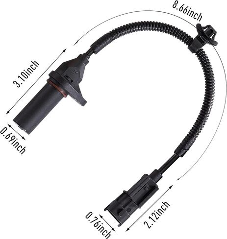 Crankshaft Position Sensor 39180-2B000, Engine Crank Shaft Sensors Replacement Compatible with Hyundai for Kia for Accent Rio 2012-2019 for Elantra Soul for Tucson Forte 907-787 (39180-2B000) in Kuwait