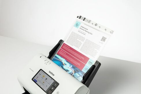 Brother ADS-4900 W، ماسح ضوئي احترافي للمستندات مع USB وLAN و5 جيجا هرتز WLAN، مسح ضوئي على الوجهين، شاشة تعمل باللمس ADS4900 W أبيض in Kuwait