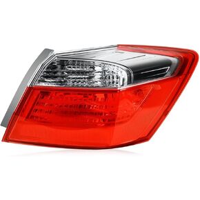 Tail Lights Outer Compatible with 2013 2014 2015 Honda Accord LX EX Sport Sedan 4 Door Halogen Type Brake Rear Lamp Taillights Replacement for 33500T2AA01 HO2805101 in Saudi Arabia