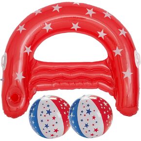 Inflatable Pool Float Chair Inflatable Pool Floats for Adults Swimming Pool Floaties Lounge Float for Summer Outdoor Party in Saudi Arabia