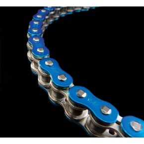 EK Motor Sport "EK Chain 525 ZVX3 Series Chain - 150 Links - Blue in Saudi Arabia
