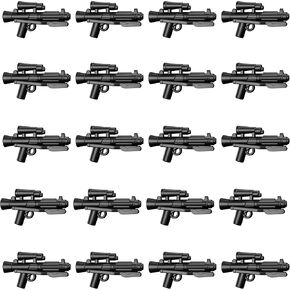 BrickTactical Trooper Blaster Pack Weapons for Minifigs Made in USA in Saudi Arabia