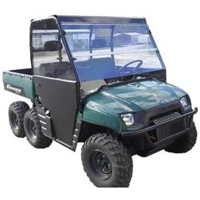 02-08 Polaris Ranger 800,700 Clear Folding Windshield..1/4 Thick Polycarbonate! in Saudi Arabia