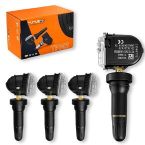 GM 315MHz TPMS Sensors Set of 4 Pre-Programmed Tire Pressure Sensor for Chevy Silverado Tahoe Suburban, GMC Sierra Yukon Acadia, Cadillac Buick, Replace 13598771 13598772 13581558 in Saudi Arabia