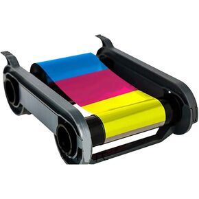 شريط شريطي متوافق مع R5H004NAA YMC (نصف) KO لطابعات Evolis Primacy Zenius Edikio Flex Edikio المزدوجة 400 صورة in Kuwait