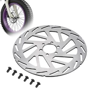 دوار فرامل الدراجة النارية لـ Macfox، دوار فرامل الدراجة الإلكترونية الأمامي والخلفي لـ Macfox X1 X2 E-Bike دراجة كهربائية بإطارات عريضة Ebike in Kuwait