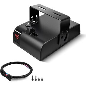 Proportional Brake Controller with Universal 51515 Wiring Pigtail, Compatible with Curt 51140 TriFlex, Hardwired Trailer Brake Control Unit for 1-4 Axles, for All Towing Vehicles in Saudi Arabia