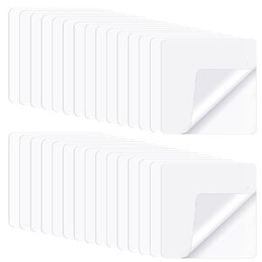 30 Pcs Double Sided Adhesive Pads, 2.4" Waterproof Adhesive for Shower Clear Mounting Square Heavy Duty Wall Adhesives for DIY Craft Home Office Photos Wall Patch in Kuwait