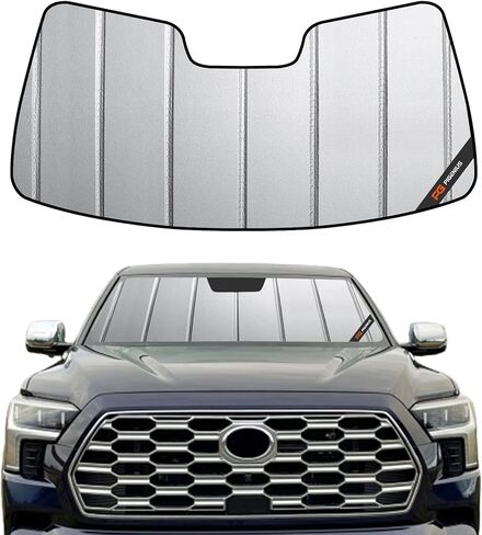 Windshield Sun Shade for 2008-2022 Toyota Sequoia Front Window Sunshade - Safeguard in Saudi Arabia