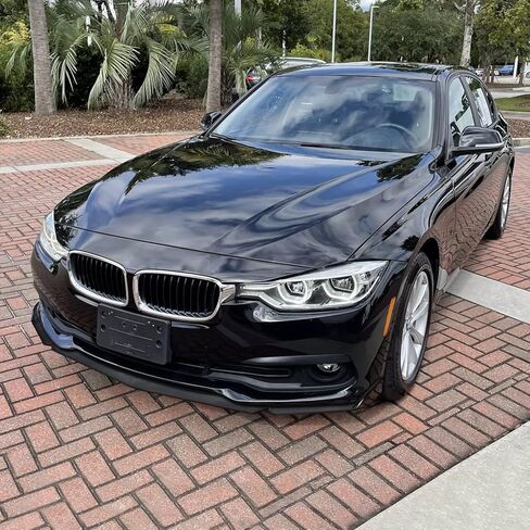 Spec-D Tuning Universal Gloss Black Front Bumper Lip Spoiler Splitter Body Kit 3PC in Kuwait
