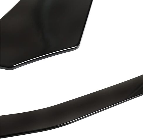 Spec-D Tuning Universal Gloss Black Front Bumper Lip Spoiler Splitter Body Kit 3PC in Kuwait