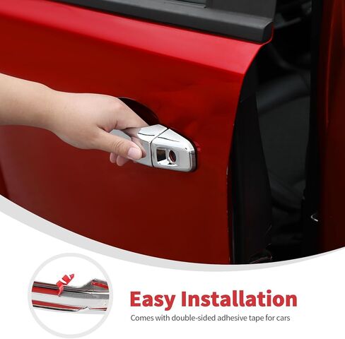 Linskip Chrome for 2015-2022 Chevy Colorado & GMC Canyon Crew Cab Body Combo Kits, Mirror Cover - Door Handle Cover - Tailgate Handle Cover - Exterior Accessories in Kuwait