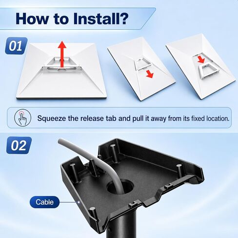 Starlink Gen 3 Mount, 360° Adjustable Starlink Short Wall Mount Compatible with V3 Starlink Standard Dish, Starlink Roof Mount, Starlink Mounting Kit, Starlink Pole Mount in Saudi Arabia