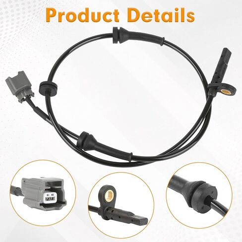 2 Pcs Front Left & Right ABS Wheel Speed Sensors Compatible with Nissan Rogue 2014-2020 2.5L L4 Replacement for 47910-4BA0A,47910-4CL0A in Saudi Arabia