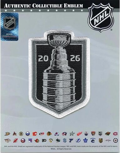 2026 Stanley Cup Finals NHL Jersey Patch Embroidered Hockey Iron On Emblem in Saudi Arabia
