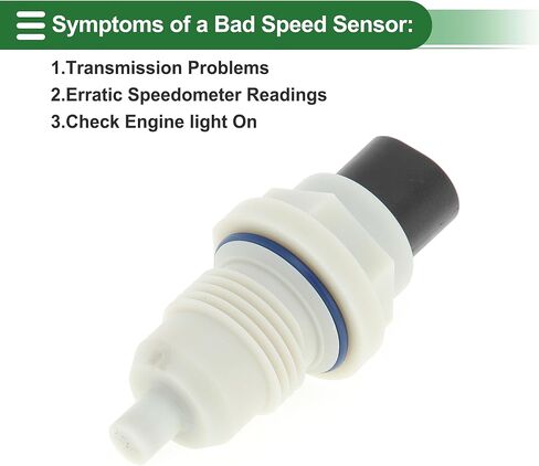 Motoforti 1 Pc No.4412879 Transmission Speed Sensor for Dodge for Ram 1500 95-03 Sturdy Car Gear Box VSS Speed Sensor in Kuwait