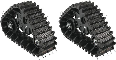 Rear ATV Snowmobile Rubber Track Snow Sand for ATV UTV Quad Mower 4-Wheeler Buggy Go Kart in Kuwait