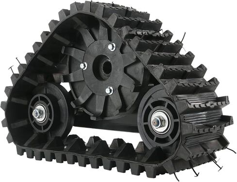 Rear ATV Snowmobile Rubber Track Snow Sand for ATV UTV Quad Mower 4-Wheeler Buggy Go Kart in Kuwait