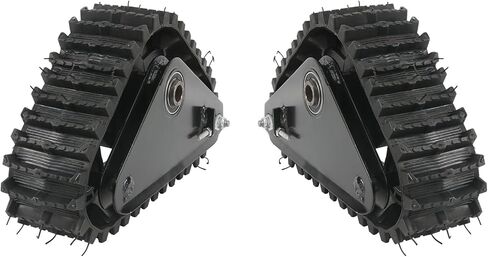Rear ATV Snowmobile Rubber Track Snow Sand for ATV UTV Quad Mower 4-Wheeler Buggy Go Kart in Kuwait