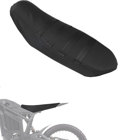 Seat Cover for Talaria Sting,PVC Non-Slip Motorcycle Cushion Cover for Electric Dirt Bike Ebike Taparia Sting MX3 R MX4 MX5-Black in Saudi Arabia