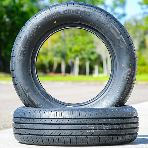 إطار شعاعي لسيارات الركاب المريحة لجميع المواسم - 195/60R15 195/60/15 195/60-15 88H نطاق تحميل SL 4-Ply BSW جدار جانبي أسود UTQG 480AA in Kuwait