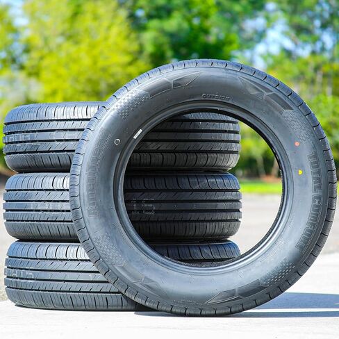 إطار شعاعي لسيارات الركاب المريحة لجميع المواسم - 195/60R15 195/60/15 195/60-15 88H نطاق تحميل SL 4-Ply BSW جدار جانبي أسود UTQG 480AA in Kuwait