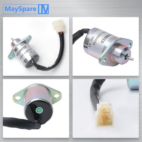 الوقود اغلاق الملف اللولبي 17454-60010 1503ES-12A5UC5S 16616-60010 SA-4569-T ل كوبوتا D905 D1005 D1105 V1205 V1305 V1505T محركات 12V in Kuwait