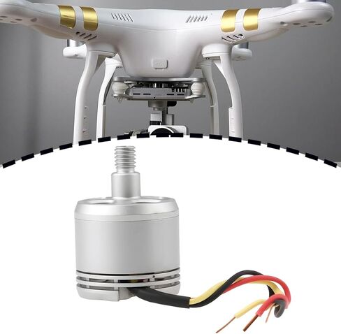 2 قطعة 2312A CCW/CW محرك بدون فرشاة 800rmp/v متوافق مع DJI Phantom 3 4K in Kuwait