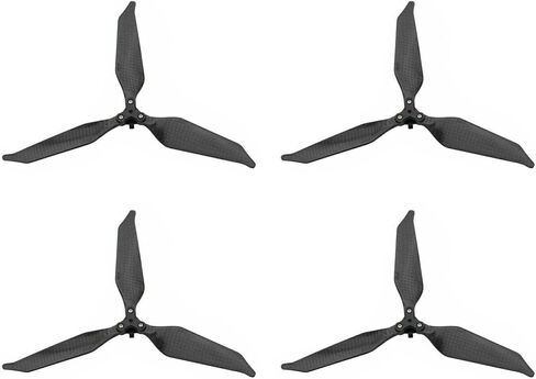 CHICHIYANG 4 قطع 8331 شفرة مراوح من ألياف الكربون، قابلة للطي منخفضة الضوضاء 3 شفرات لطائرة DJI Mavic Pro Series Drone in Kuwait