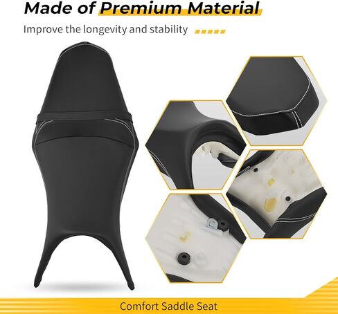 M MATI Comfort Saddle Seat for Yamaha MT 09 2018-2020 FZ-09 2014-2017 BS2-F47C0-T0-00 BS2-24730-00-00 in Kuwait