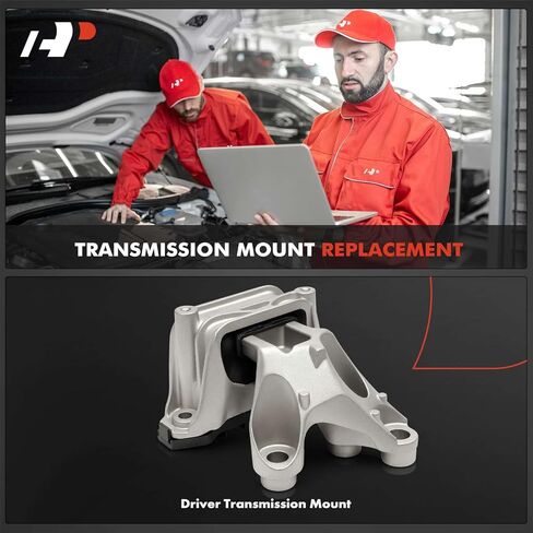 A-Premium Left Transmission Mount Compatible with Cadillac XT5 2017 2018 2019, 3.6L, FWD, Automatic Transmission, Driver Side in Kuwait