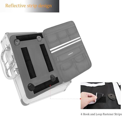 Motorcycle Tour Pack Lid Organizer, Saddlebag Lid Organizers Tour Pack Liners for Harley Davidson King Tour Pack in Saudi Arabia