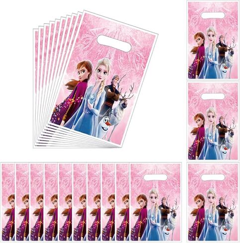 JYHFY 30PCS Frozen party gift bags, supplies, and decorations. Perfect for cartoon parties, ideal for kids, and great for family events, prizes, carnivals, and Christmas in Saudi Arabia